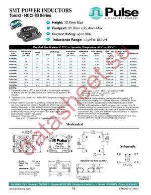 P0598NL datasheet  